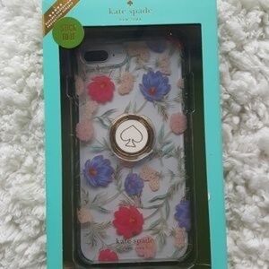 Kate Spade Floral Phone Case - Red, Blue, Pink